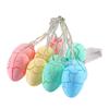 LED Easter String Lights - Crackle Egg, Painted Egg, Baby Chick, Rabbit & Carrot Decorations