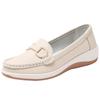 Women's Spring and Autumn Shoes, Casual Shoes for Middle-aged and Non-slip Thick-soled Shoes, Ladies' Loafers, Versatile Fashion Shoes