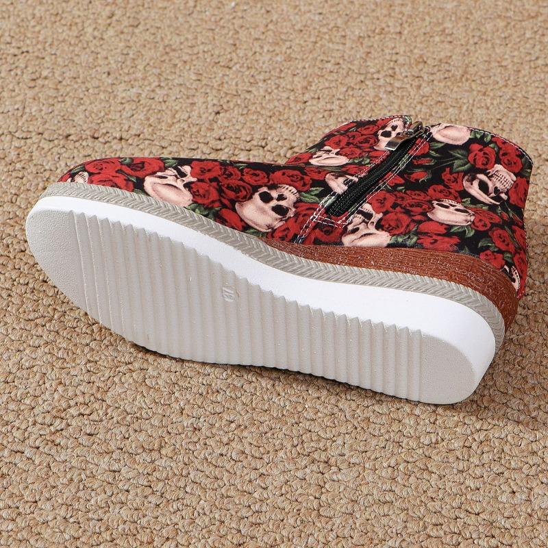 Fashion 2024 Autumn Winter Side Zipper Women's Wedge Short Boots Big Size 43 Women Walking Modern Boots Versatile Ladies Chelsea Boots