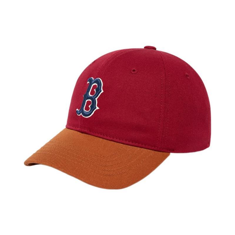 MLB Cotton Baseball Caps Unisex Red Fashion 3ACP0102N-43WIS