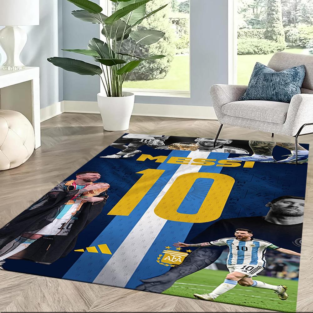 Messi 95 Carpet Suitable for Bedrooms Playrooms Game Room Entryway Anti-slip Rug Office home decor Gift for Festivals