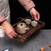 Decorate Tray Rectangular Wooden Tray Wooden Retro Style Wood Storage Tray Tea Tray Home Kitchen