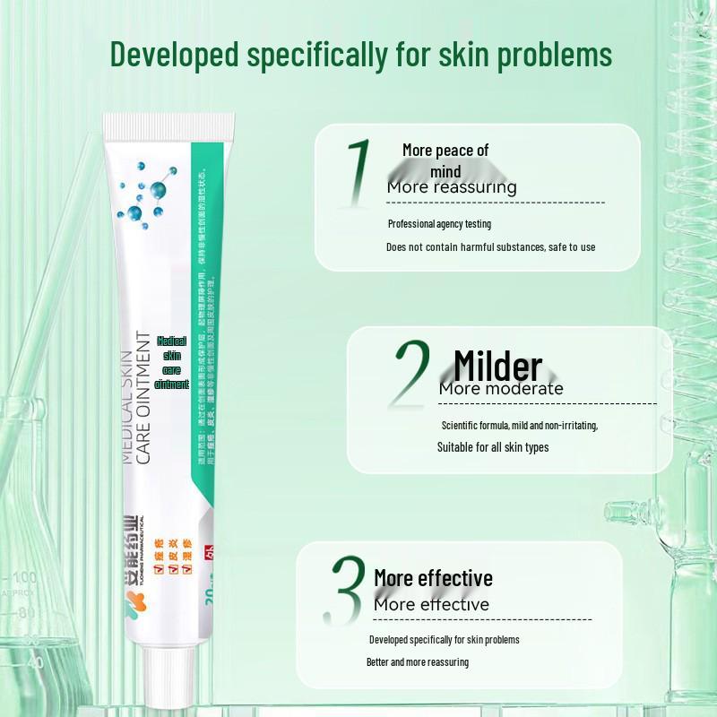 Tuoneng Specialist Skin Care Ointment for Acne, Eczema, Pimples, Seborrheic Dermatitis & Redness.