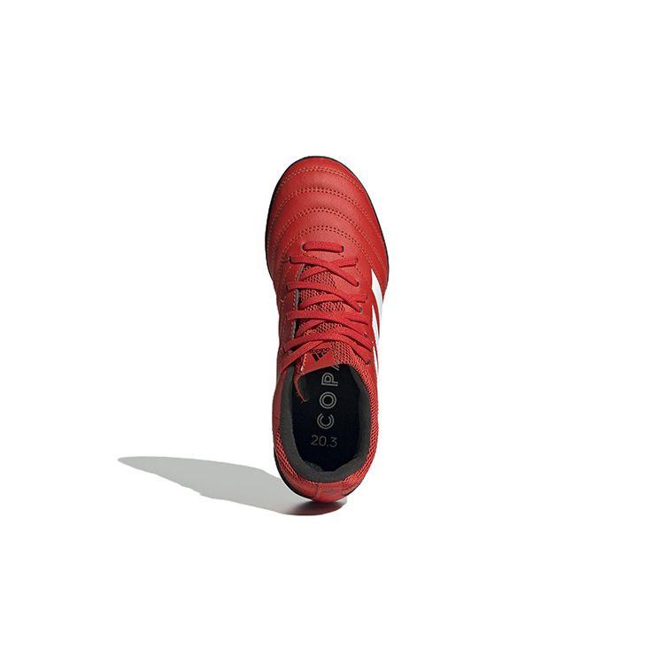 Adidas Copa 20.3 Turf Boots Comfortable Versatile Non-Slip Durable Breathable Low-Top Kids Soccer Shoes Kids Soccer Shoes Red EF1922