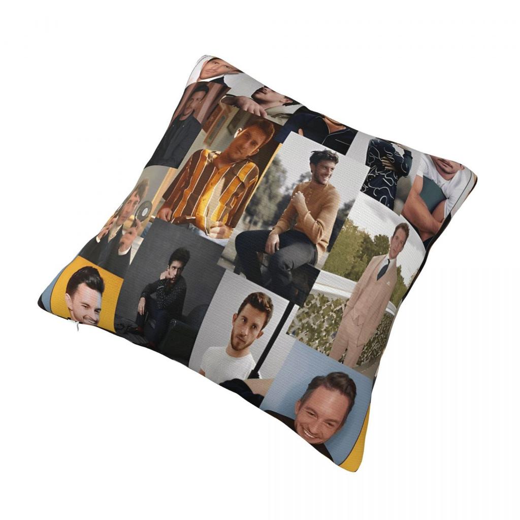 Jonathan Bailey Pillow Case Cushion Cover Soft Graphic Pillow Cover Cute Funny Pillowcases For Wedding Party Home Decor
