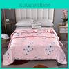 Radish Bear Rabbit Flower Printed Washed Cotton Summer Air Conditioning Quilt