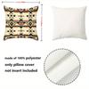 Bohemian Style Printed Decorative Throw Pillow Covers Polyester pillowcase, sofa decorative cushion cov Headboard Pillow