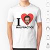 House Md Malpractice Enthusiast Merch T Shirt Cotton Men Women DIY Print House Md Dr House Procedural