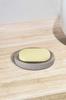 AWD INTERIOR 2006 Tierra soap dish, stoneware, gray