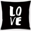 Black and White Style Decorative Pillowcase Car Ornaments Office Living Room Sofa Home Pillowcase