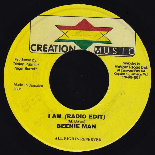 

7inch Record BEENIE MAN - I Am none Creation Star M 2001 Jamaica Reggae, Ska & Dub Used