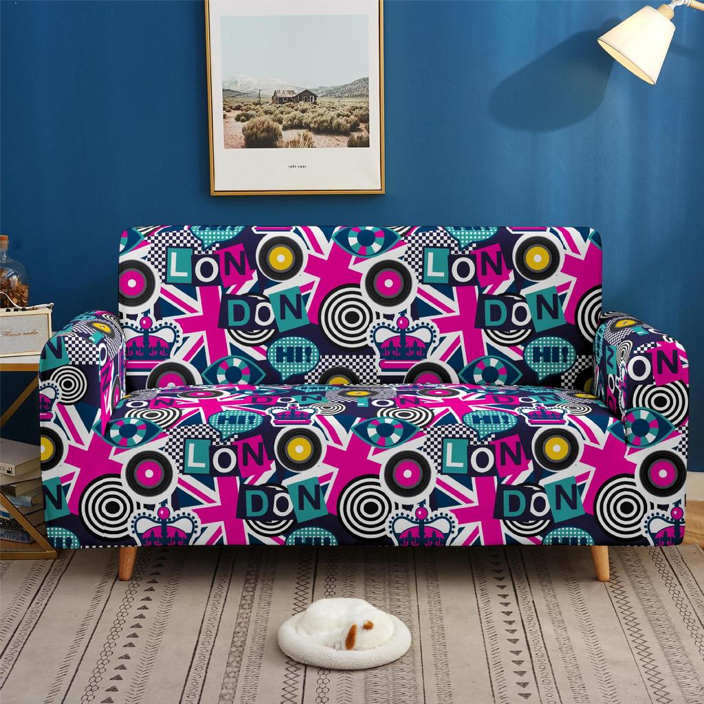 Elastic All-Inclusive Sofa Cover Multi-Person Combination Sofa Cover Elk Lazy Sofa Cover