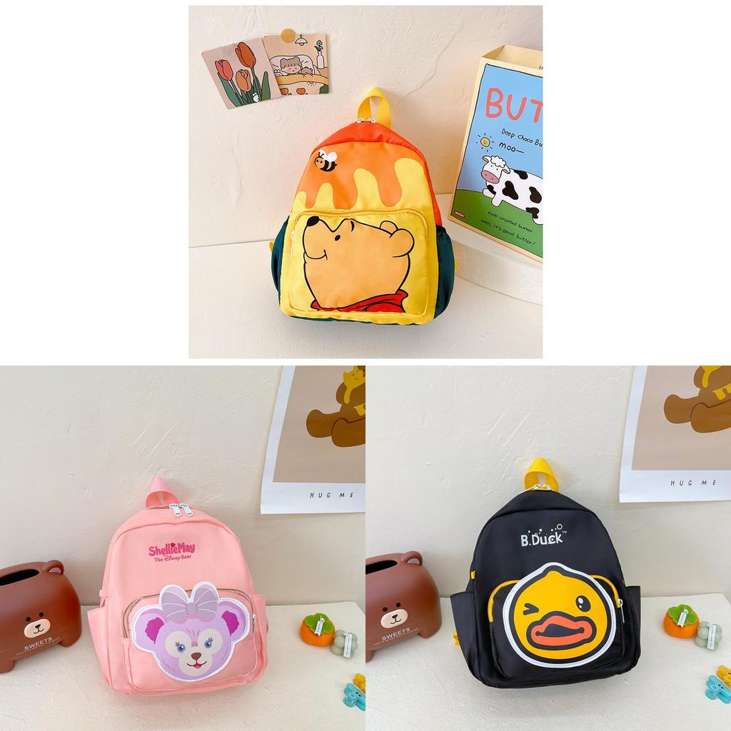 Winnie The Pooh Childrens Backpack With Breathable Nylon For Kindergarten Kids