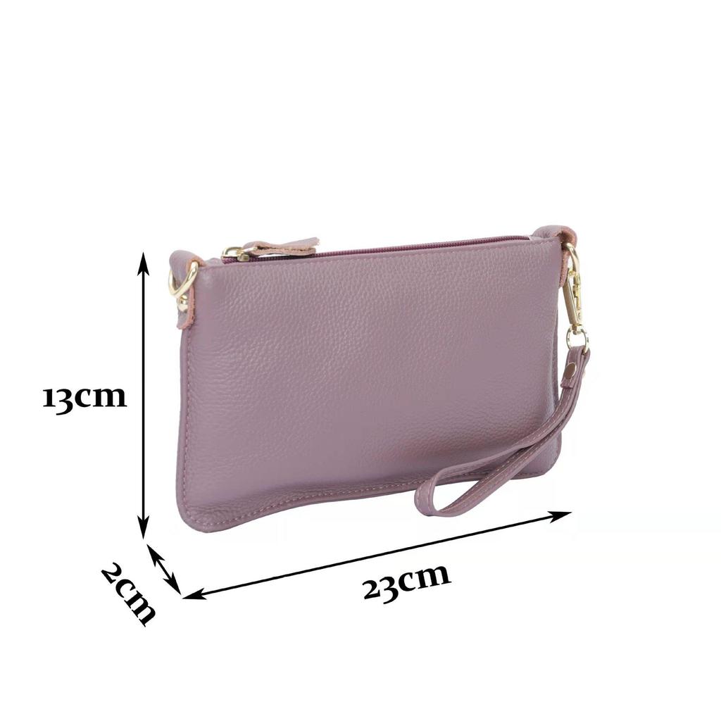 2025 Women's Fashion Cowhide Envelope Clutch Bag - Versatile & Trendy Handheld Accessory