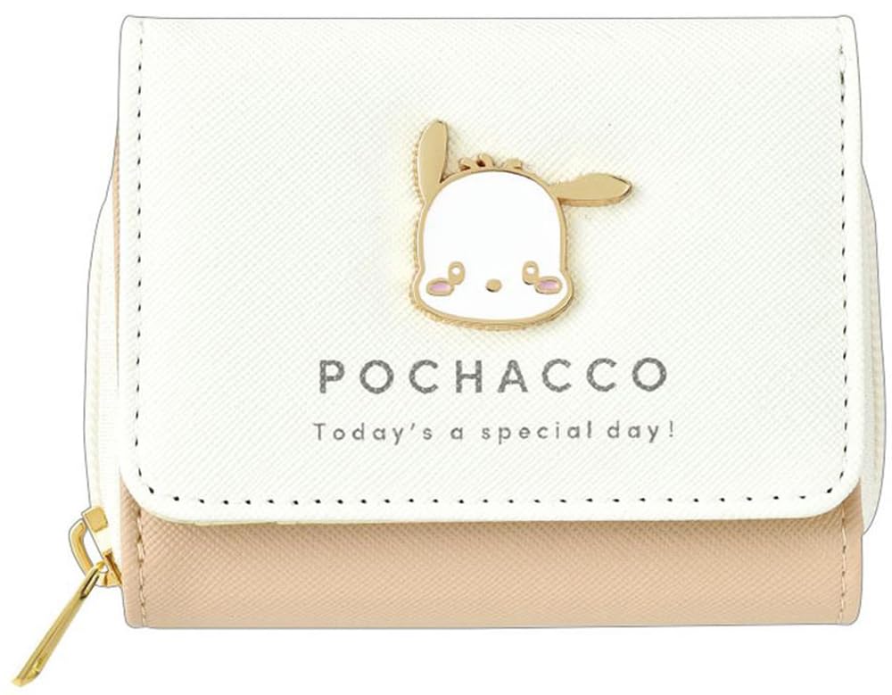 

Cracks Sanrio 121905 Tri-fold Wallet/Pochacco