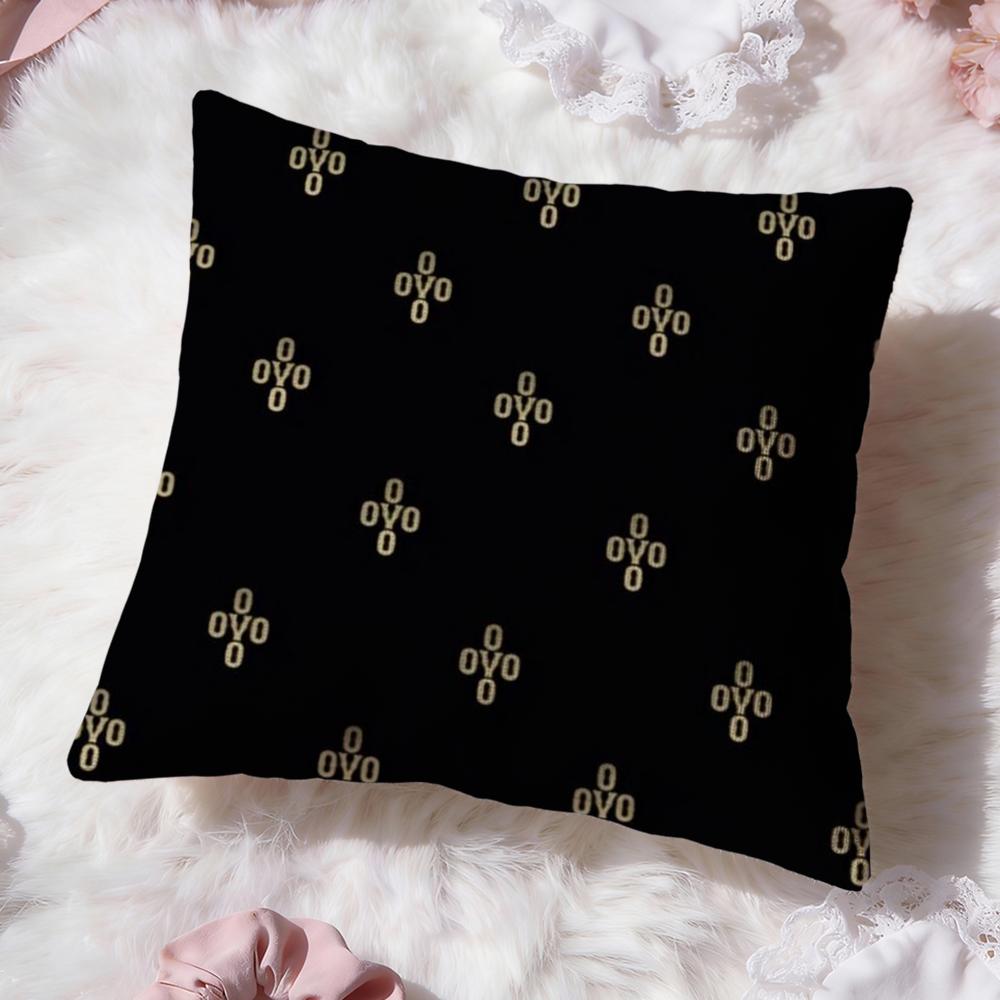Luxury O-OvO OWLS Cushion Cover Premium Comfort Reversible Pillow Cove -Two in One Design for Any Room & Car Interior