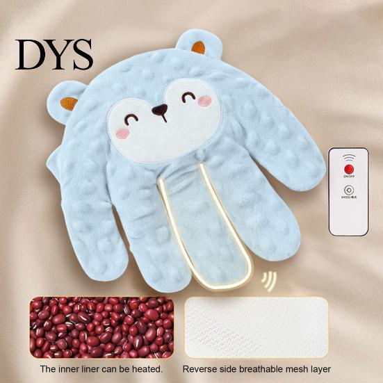 Baby Patting Glove Comforting Palm with Automatic Vibration & Remote Control Mesh Back Mitten Cute Panda Design Device for Babies And Infants