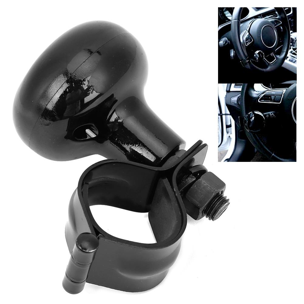 Steering Wheel Ball Booster Auxiliary Knob for Universal Car Black