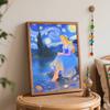 Disney Digital Oil Painting Art Kit Starry Night Princess Handmade Coloring Painting Home Decor