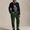 Polo Ralph Lauren Sweater Ss24 Bear Crew Neck Logo Embroidery Long Sleeve Knit Kids Sweater Dark-Blue CWPOSWEY6820545-410
