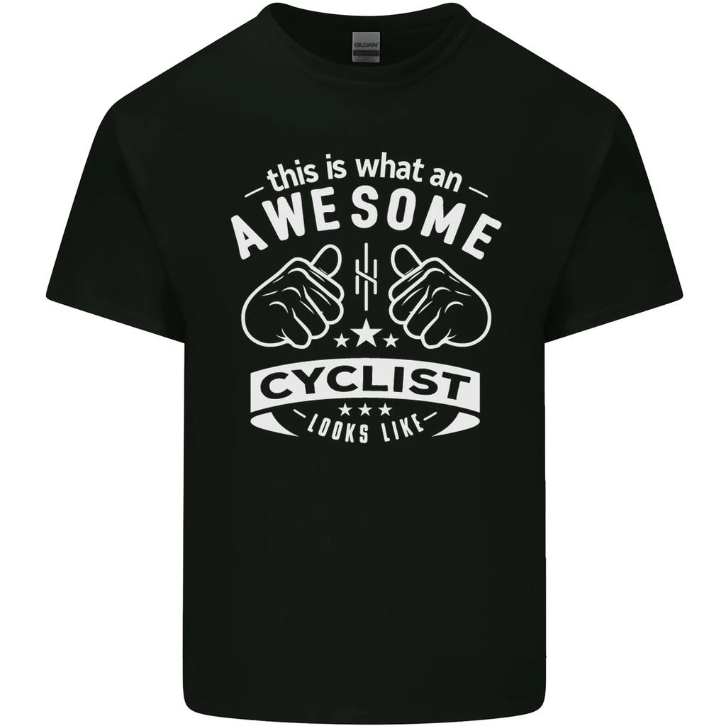 Awesome Cyclist Looks Like This Cycling Kids T-Shirt Childrens