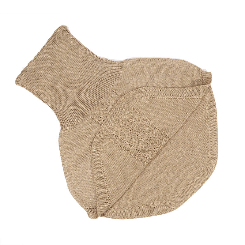 Winter Scarf Shawl For Women Knitted Fake Collar Scarfs For Women Neck Wrap Men Women Turtleneck Collar Scarf Knitted Elastic