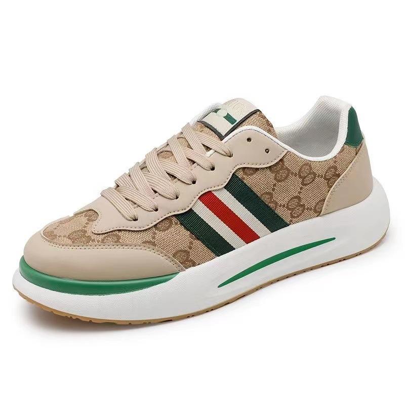 Neue Freizeitsneaker Dicke Sohle Atmungsaktiv und Bequem Herrenschuhe Koreanischer Stil Dicke Sohle Board Schuhe Student Outdoor Freizeitschuhe