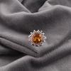 Citrine Gemstone Ring, Handmade Silver Jewelry, 925 Solid Sterling Silver Spiritual Ring, Gift For Her