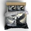 Angels with contrasting wings. Bedding sets Duvet cover sets Duvet covers Pillowcases(1* Duvet Cover 2* Pillowcases without duvet insert)