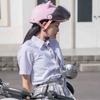 2PCS Helmets Decorative Factory Direct Supply of Motorcycle Electric Vehicle  Accessories Cute Cat Ears Double-sided Stickers