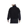 Nike Sportswear Color Block Logo Pattern Warm Fleece Jacket Women Jackets Black White FV8017-010