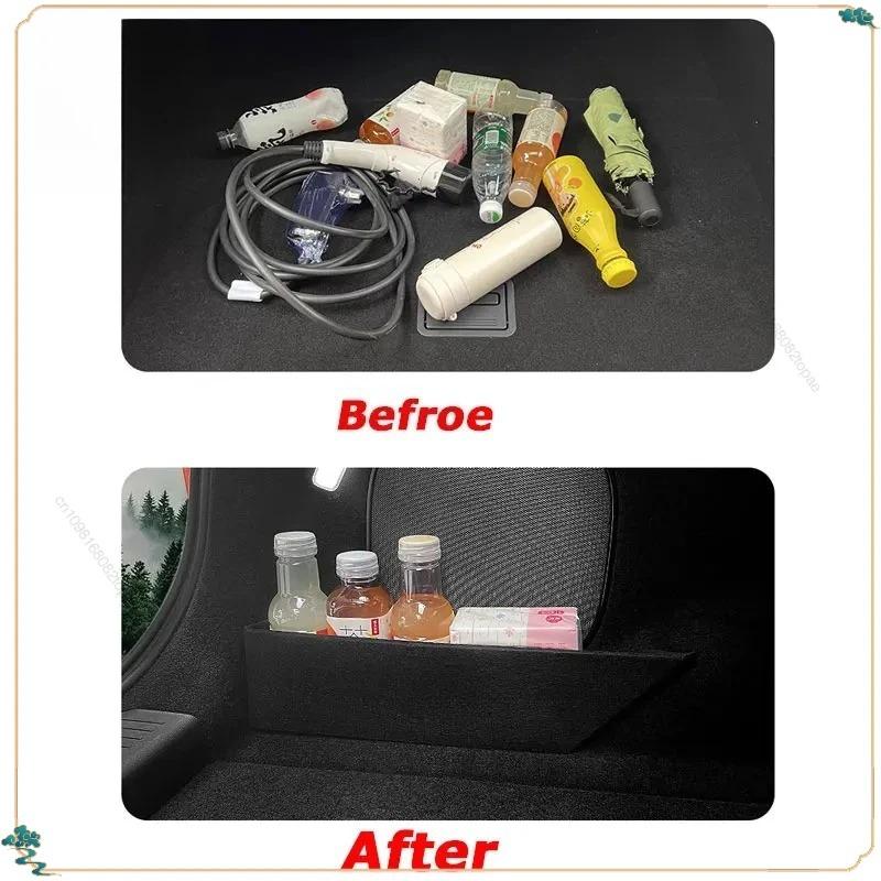 Zadní dělicí přepážka pro nákladový prostor pro XPeng G6 2025 2024 2026 Zadní úložný box v kufru Extrémní doplňky pro úpravu interiéru