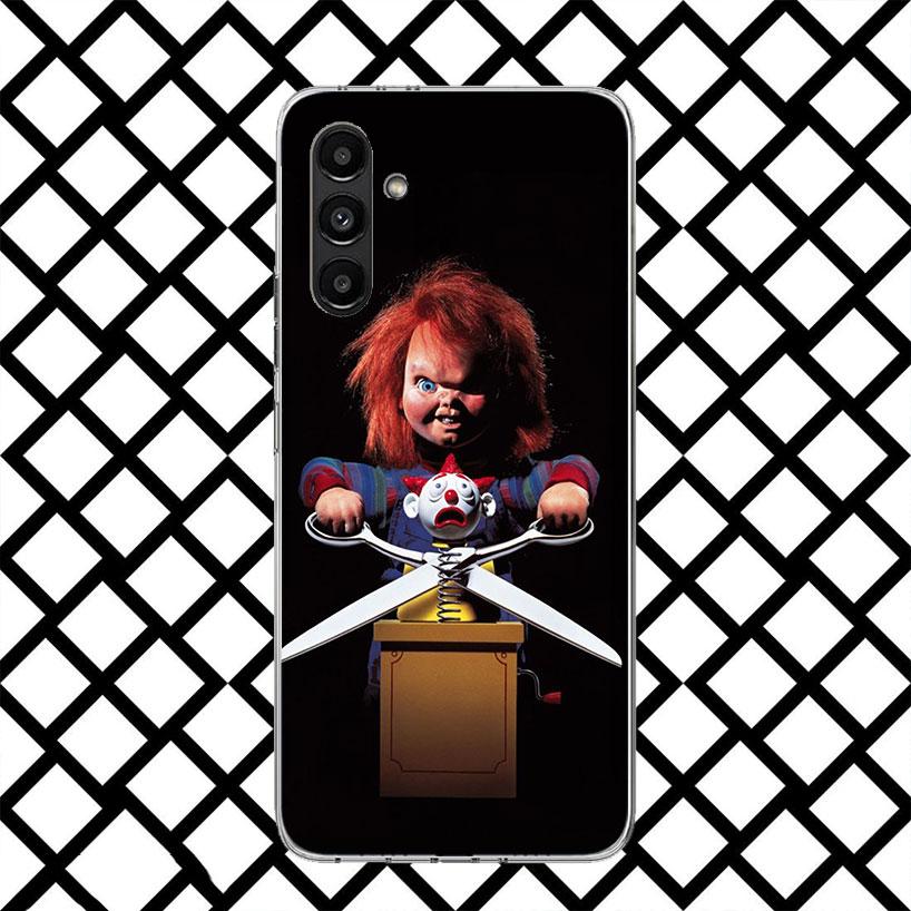Chucky Doll Horror Movie Phone Case for Samsung Galaxy A17 A37 A57 A16 A26 A36 A56 A15 A25 A35 A55 A14 A24 A34 A54 A13 A23 A33 A