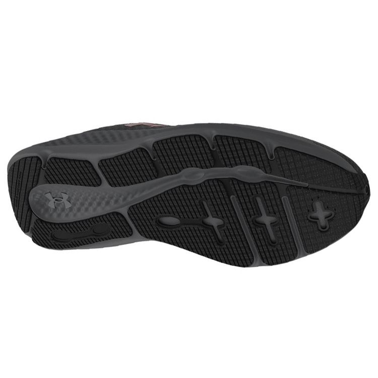 Under Armour Pursuit Charged Comfortable Fabric Low Top Casual Running Shoes Men sneaker Black 3025846-001