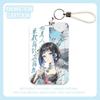 Game Genshin Impact Card Sleeve Business Retractable GanYu Credit Card Holders Bank ID Cover Cases Holders Bus Card Organizer