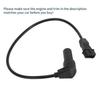 Crankshaft Position Sensor for Chevrolet Aveo 1.6 2004-2006 Sturdy No.25182450 Engine Crank CKP Sensor Black 1 Pc
