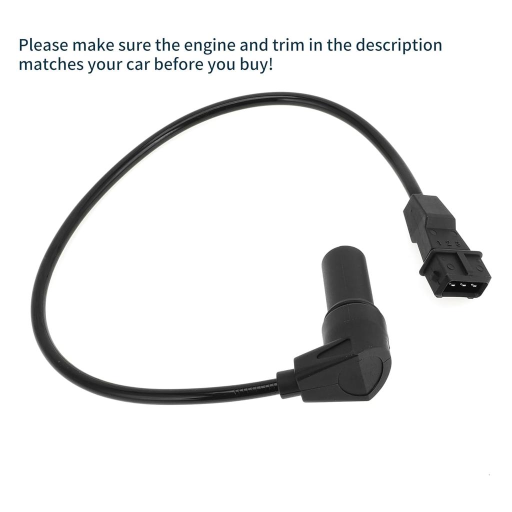 Crankshaft Position Sensor for Chevrolet Aveo 1.6 2004-2006 Sturdy No.25182450 Engine Crank CKP Sensor Black 1 Pc