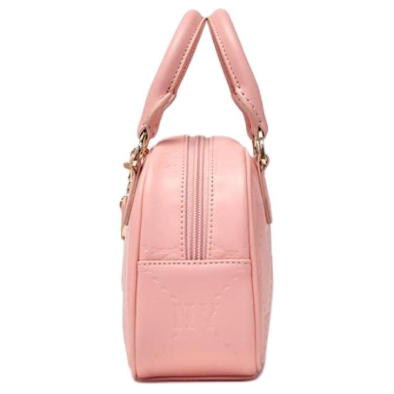 MLB Butterfly Charm Crossbody Handbag Regular Kids' Pink Casual 7ACRM056N-50PKL