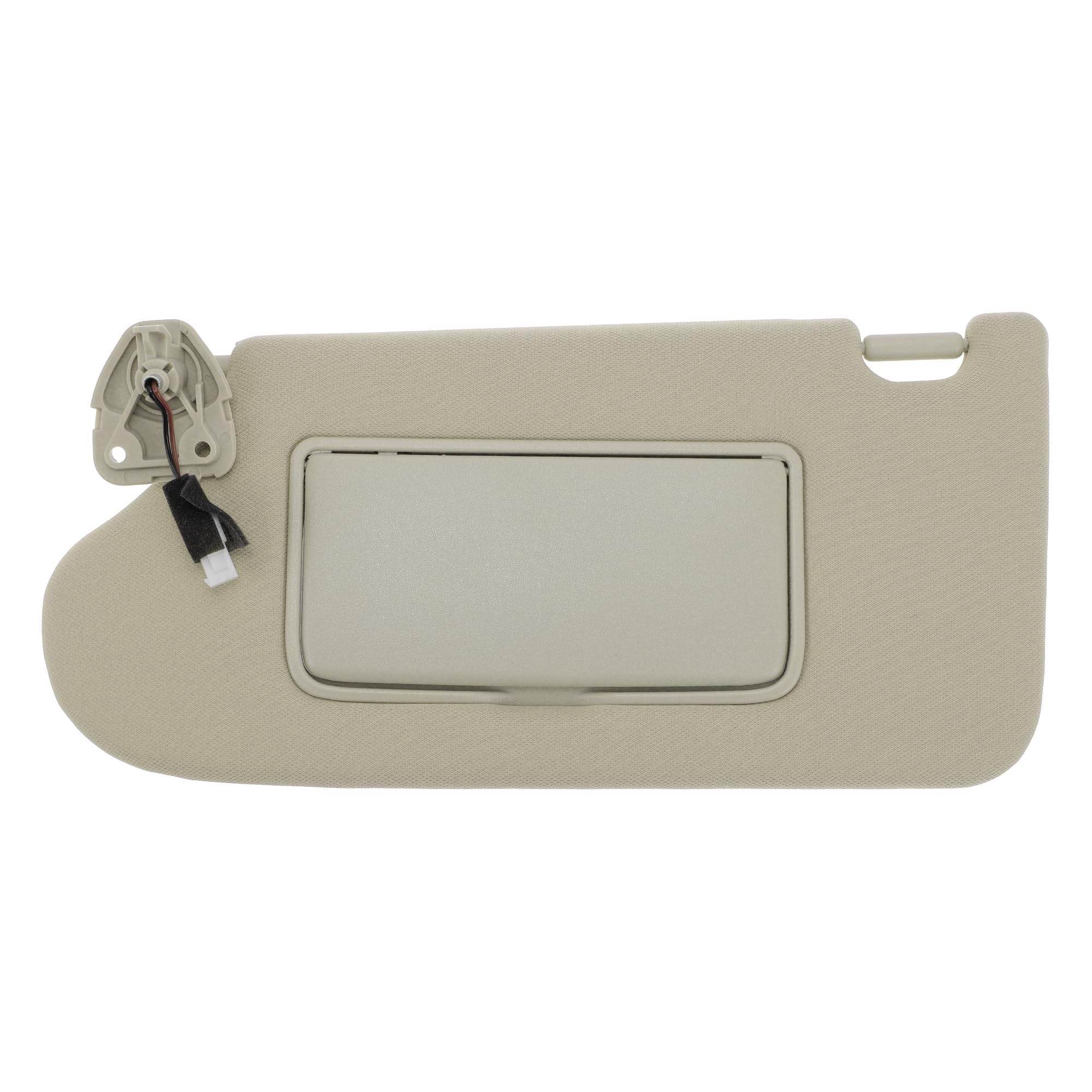 

Motoforti Left Driver Side Car Sun Visor Assembly with Mirror and Light, Gray, Plastic, for Nissan Maxima 2016-2021