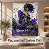 Tapestry Custom Name Text, Wall Hanging Tapestry Home Room DecorLeague of Legends