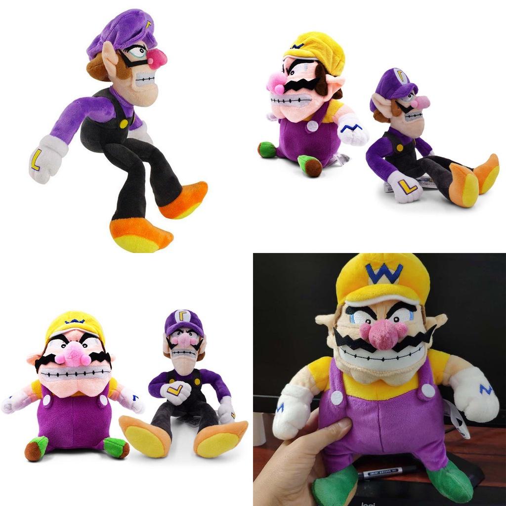 Zestaw Pluszowych Lalek Super Mario Bros z Uroczymi Pluszakami Wario i Waluigi