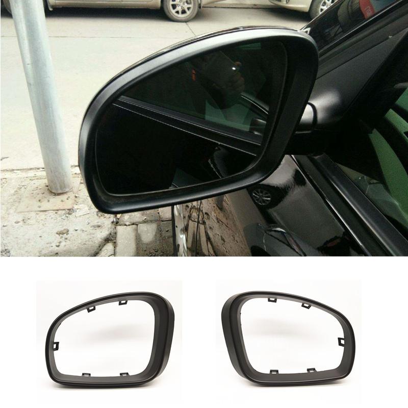 Car Side Mirror Housing Frame For Skoda Fabia 2008 2009 2010 2011 2012 2013 2014 Reaa View Mirror Frame Holder Trim Accessories