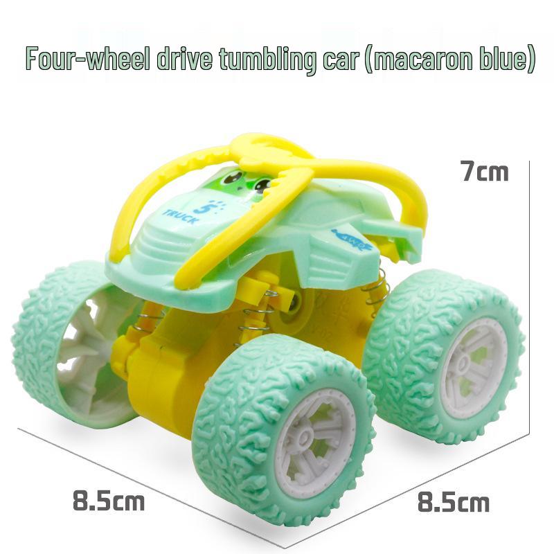 Kids' Inertial Excavator Toy Car: Off-Road Vehicle for Boys, Perfect for Small Gifts and Night Markets