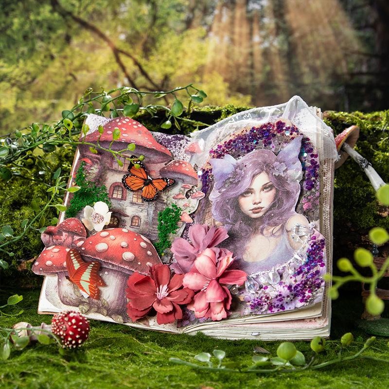 30 pcs/pack The Dream Fairy Castle theme Decorative paper for hand made DIY Diary Album Scrapbooking material Background paper