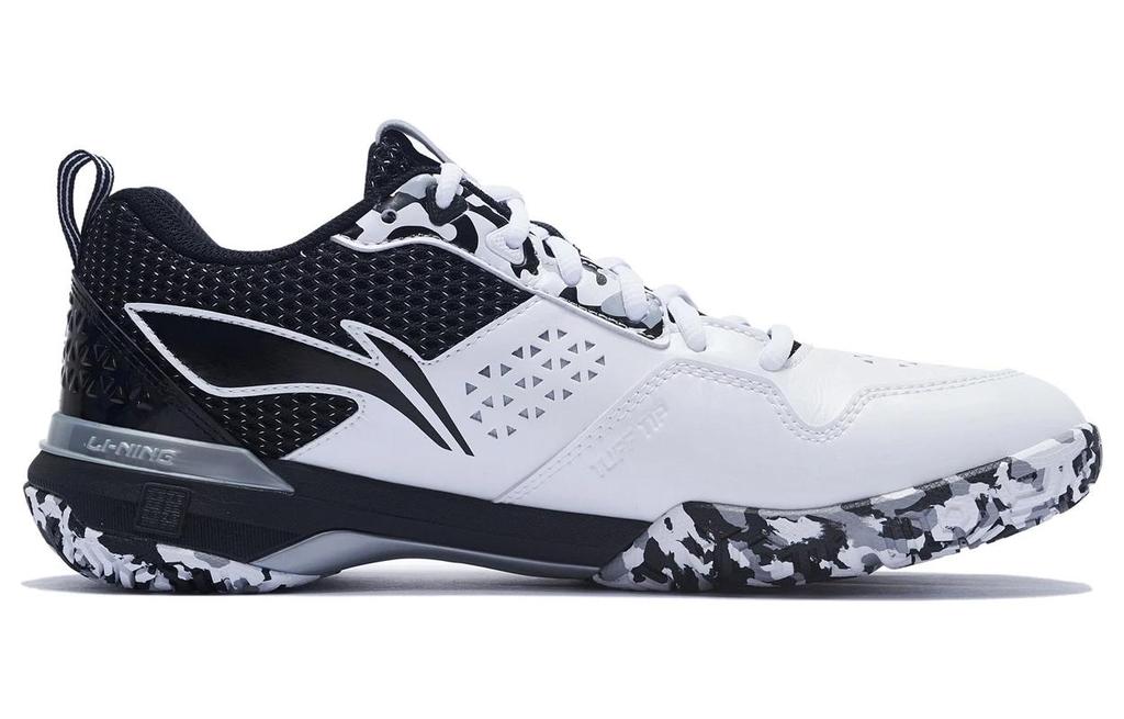 Li Ning Blade Pro Textile, Synthetic Leather, TPU Comfortable Slip Resistant Abrasion Resistant Low Top Badminton Shoes AYAT005-3
