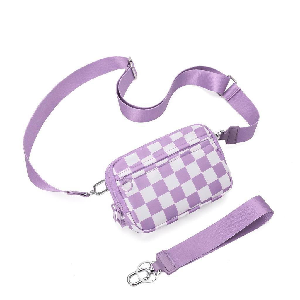 Borsa a tracolla Lulu: Borsa versatile unisex a tracolla, da petto e da corsa in vita per esterni e sport.