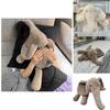 Ins Soft And Realistic Grey And White Elephant Plush Toy For Babies And Kids