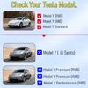 Für Tesla Model Y Standard 2025 2026 Mittelkonsolen-Aufbewahrungsbox TPE Unterkonsolen-Armlehnen-Organizer-Tablett Innenraumzubehör