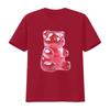 GUMMY BEAR TEE CANDY POP ART TSHIRT SWEETS GIFT FOR MEN WOMEN TEENS PARTY vintage Washed Stylish Versatile Comfortable graphic