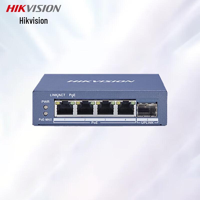 

HIKVISION DS-3E0505SPF-45W-S Unmanaged Gigabit PoE Switch